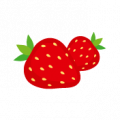 Fraises a la crème fermière...